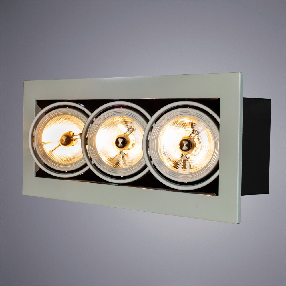 встраиваемый светильник arte lamp technika a5930pl-3wh