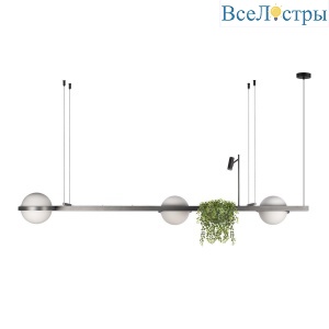 Подвесной светодиодный светильник Loft IT Jardin 10121/C Dark grey