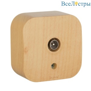 Розетка TV Legrand Quteo дерево 782269