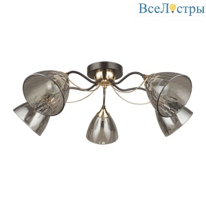 Потолочная люстра Arte Lamp Lily A4366PL-5BK