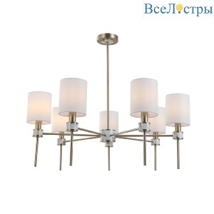 Люстра на штанге Indigo Poesia 13035/8R Brass V000578
