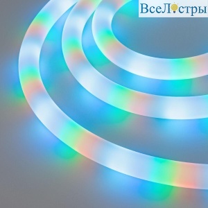Гибкий неон Arligh 12W/m 180LED/m 3535SMD разноцветный 3M SPI-MOONLIGHT-TOP-F180-D25mm 12V RGB-PX2 360deg 037564