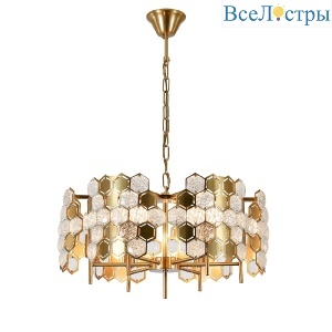 Подвесная люстра Indigo Delizia 12047/6P Brass V000571