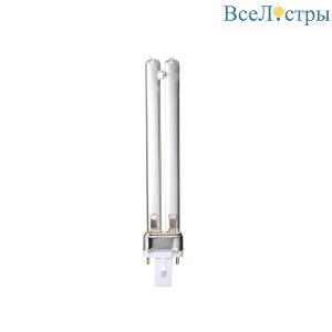Лампа ультрафиолетовая бактерицидная Uniel G23 9W матовая ESL-PL-9/UVCB/G23/CL UL-00007440