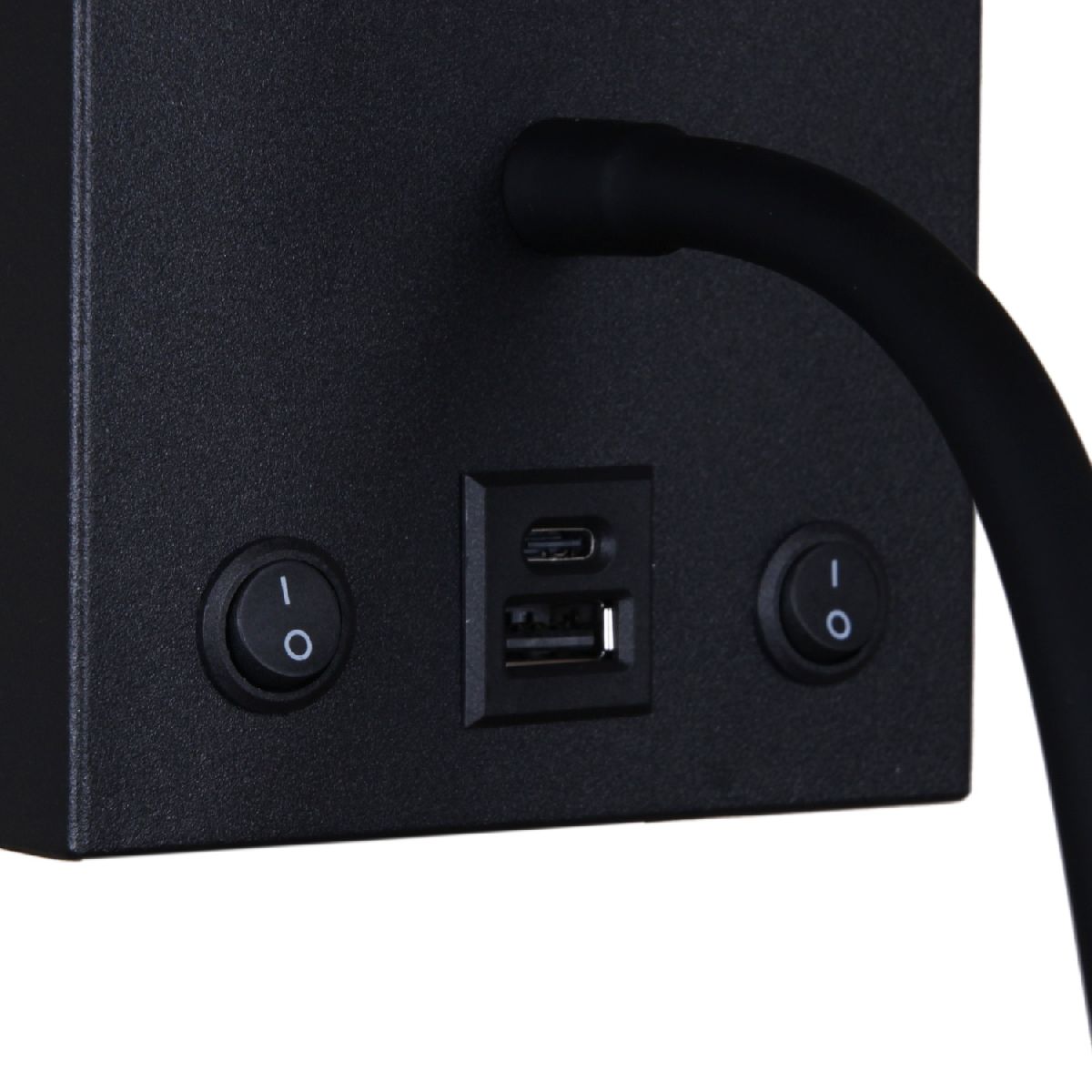 бра reluce 86210-9.2-001kt led3w+e14 bk