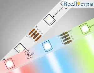Светодиодная лента Ambrella Light LED Strip 24В 5050 7,2Вт/м RGB 5м IP20 GS4301