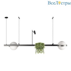 Подвесной светодиодный светильник Loft IT Jardin 10121/D Dark grey