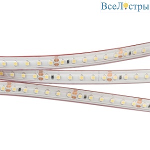 Светодиодная влагозащищенная лента Arlight 9,6W/m 120LED/m 2835SMD теплый белый 5M 028552(2)