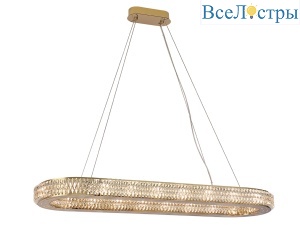 Подвесная люстра Newport Melody 8560/100 C oval gold polished М0070796