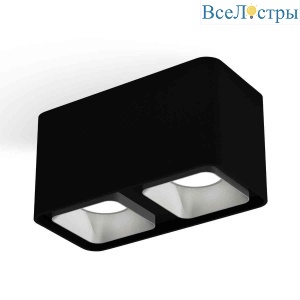 Комплект накладного светильника Ambrella light Techno Spot XS7851003 SBK/SSL черный песок/серебро песок (C7851, N7703)