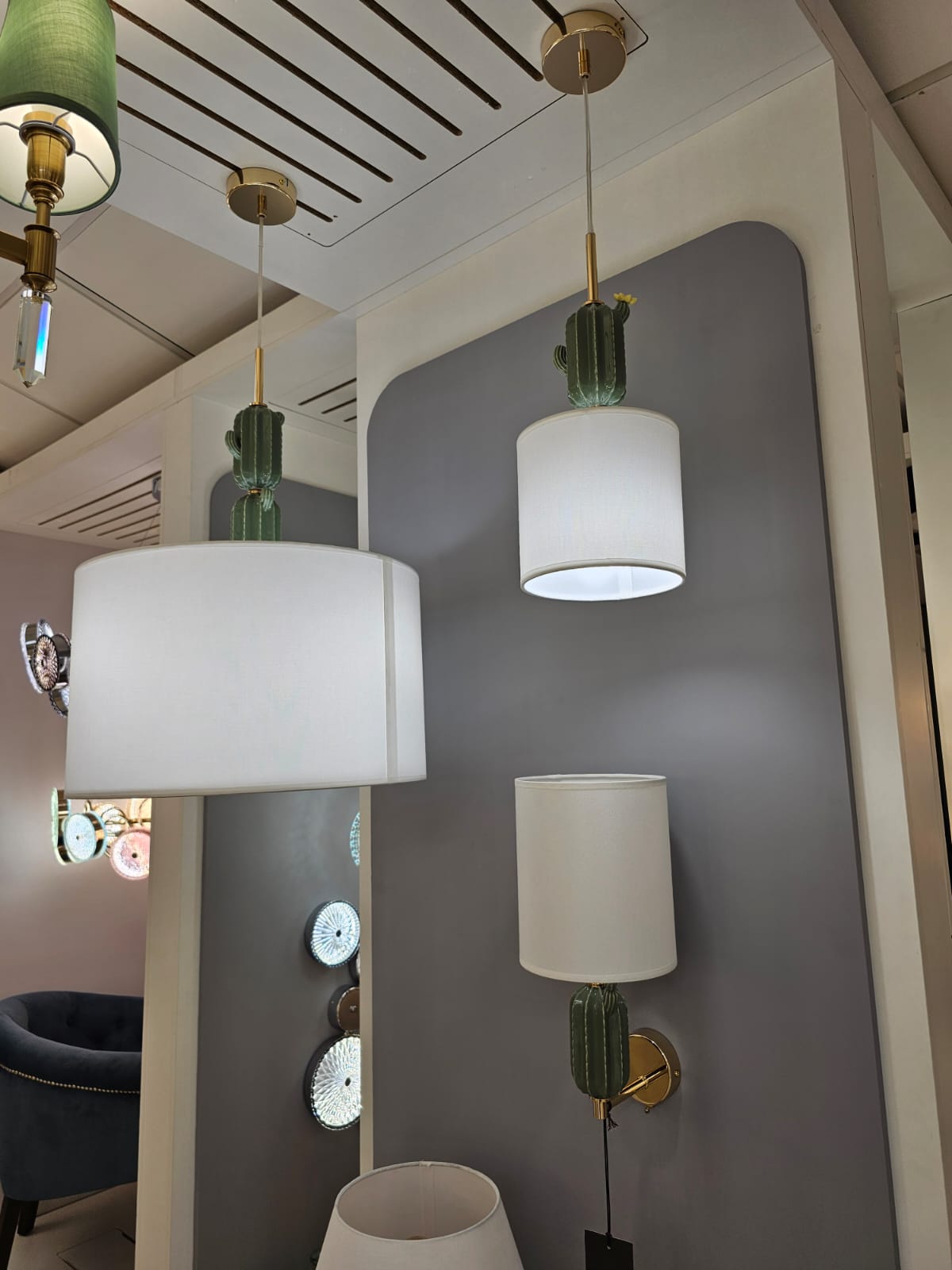 подвесной светильник odeon light exclusive modern cactus 5425/3