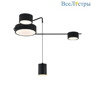 Потолочный светильник Indigo Modulo 14028/4С Black V000162L