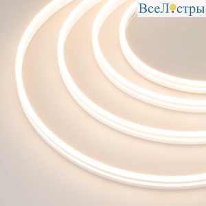 Гибкий неон Arlight 7,2W/m 168Led/m 2835SMD теплый белый 5M Moonlight-Side-A168-4x10mm 24V Warm2700 040992