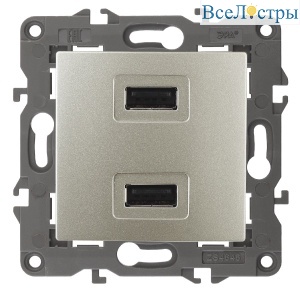 Розетка USB Эра 14-4110-04 Б0034371