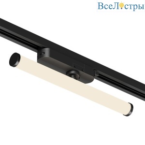 Трековый светодиодный светильник Denkirs Strom DK6438-BK