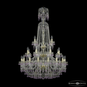 Подвесная люстра Bohemia Ivele Crystal 1410/16+8+4/300/XL-130/3d G V7010