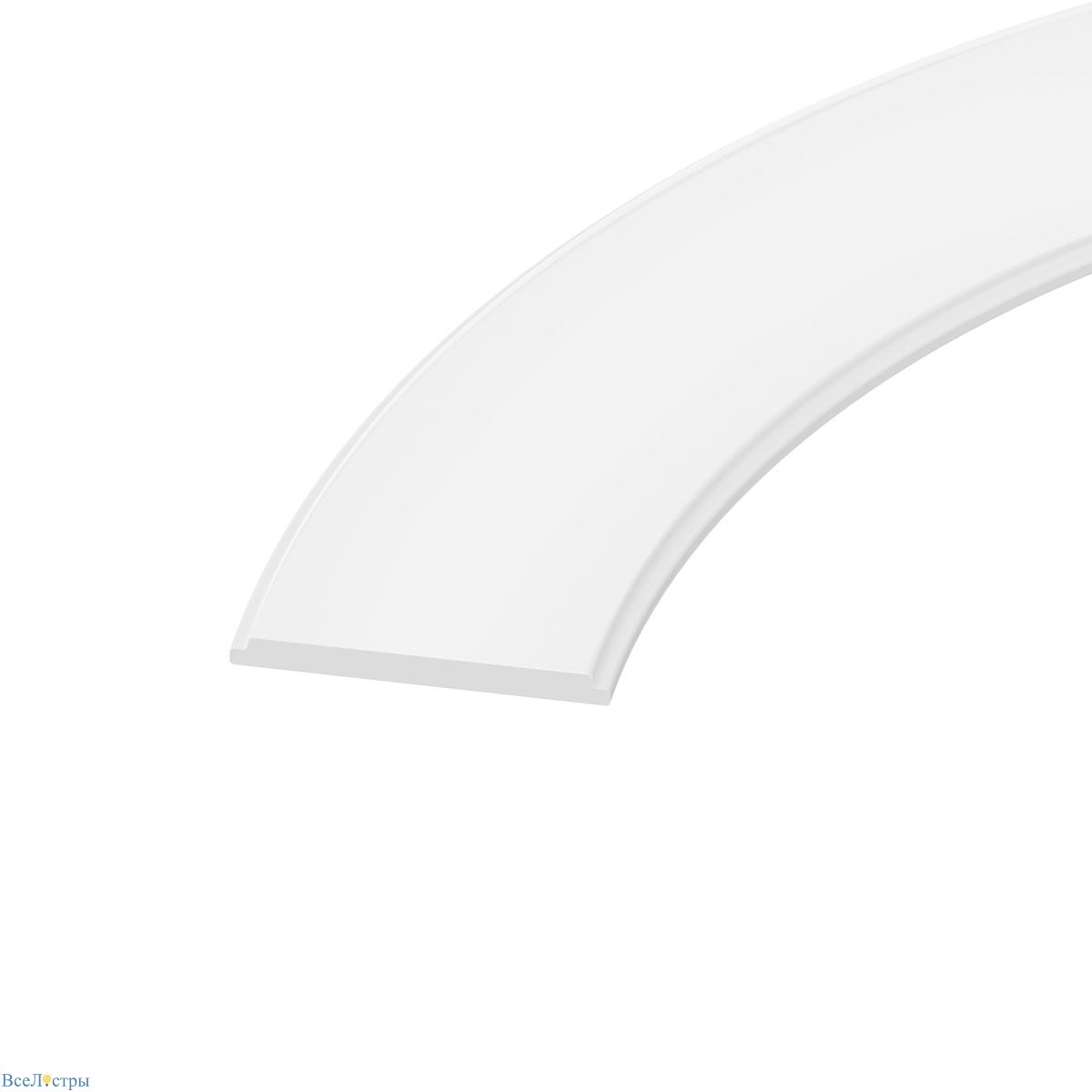 экран arlight line-3560-bent-side-2m opal 062982