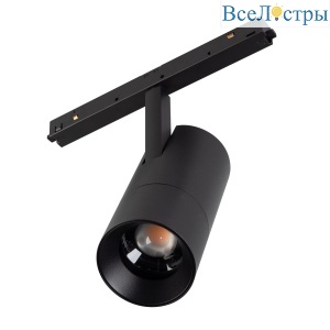 Трековый магнитный светильник Arlight MAG-ORIENT-SPOT-ZOOM-R65-15W Day4000 (BK, 20-60 deg, 48V) (IP20 Металл) 037458(1)