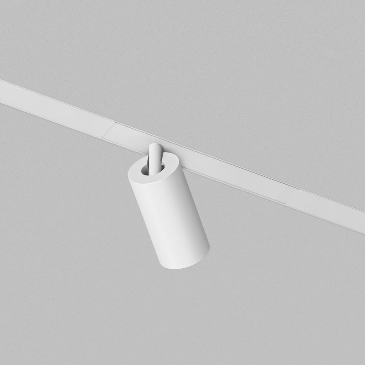трековый однофазный светильник denkirs simple spot dk8210-wh