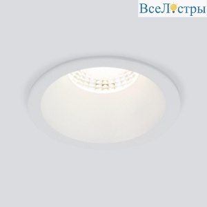 Встраиваемый светодиодный светильник Elektrostandard Lin 15266/LED 7W 3000K WH белый a063925