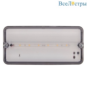 Светильник пылевлагозащищенный Uniel ULW-K25A 6W/4000K IP65 BLACK UL-00013351