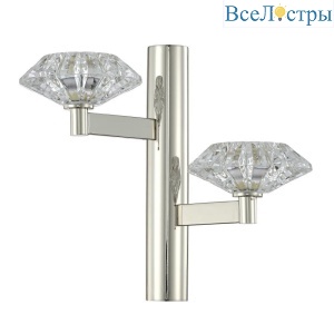 Бра Crystal Lux Rebeca AP2 Nickel