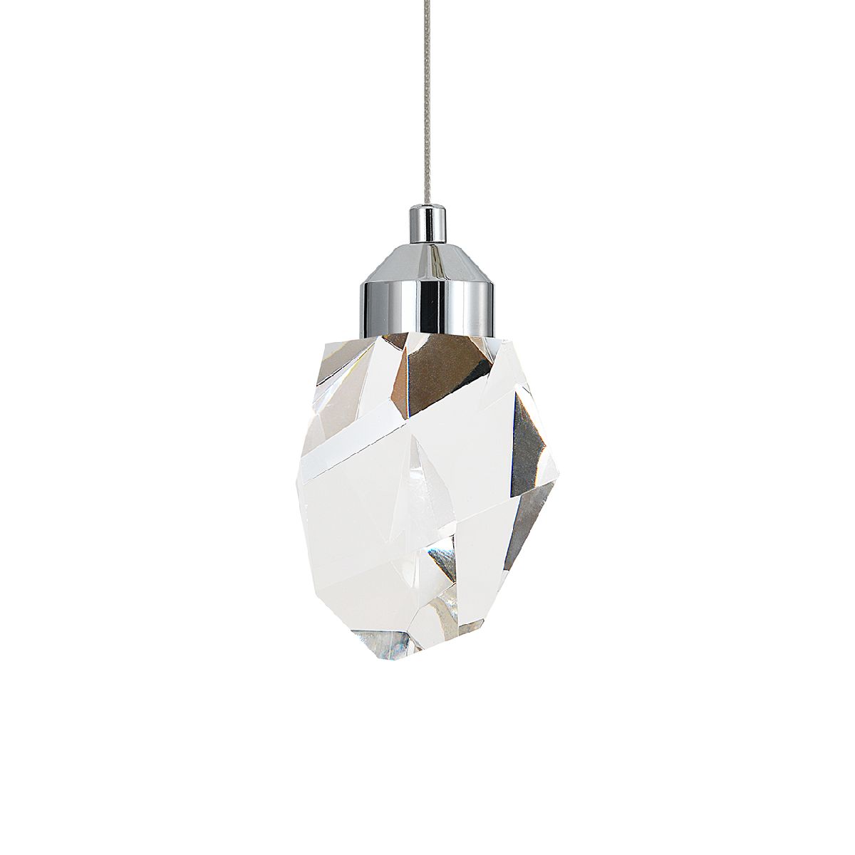 подвесной светильник indigo cristallo 12053/1p chrome v000133l