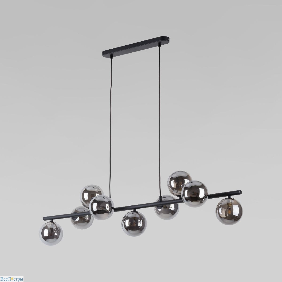 подвесная люстра tk lighting 5667 estera black a065201