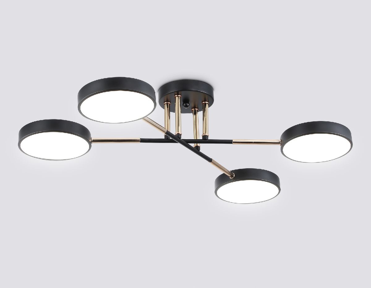 потолочная люстра ambrella light linetech comfort fl516332