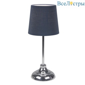 Настольная лампа Uniel UML-B309 E14 CHROME/DARK BLUE UL-00012426