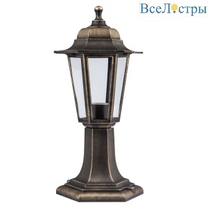 Уличный светильник ЭРА НТУ 06-60-001 бронза Б0048103