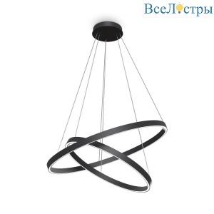 Подвесной светодиодный светильник Maytoni Rim MOD058PL-L74BK