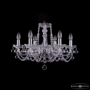Подвесная люстра Bohemia Ivele Crystal 1402/6/195 Ni Balls