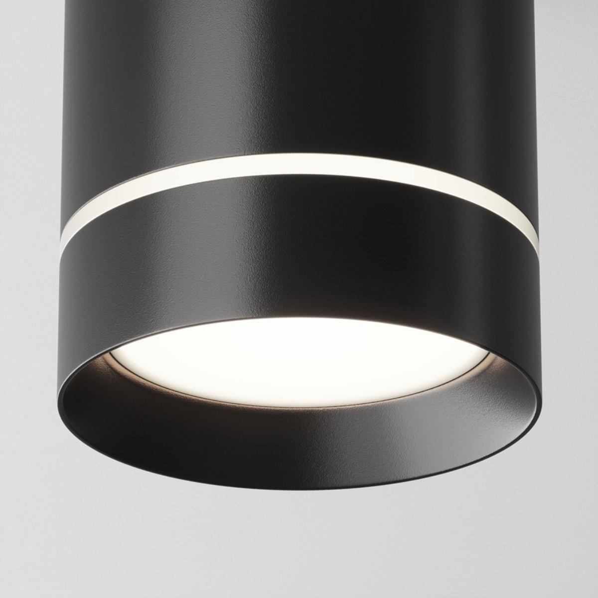 потолочный светодиодный светильник maytoni technical orlo c085cl-9w4k-b