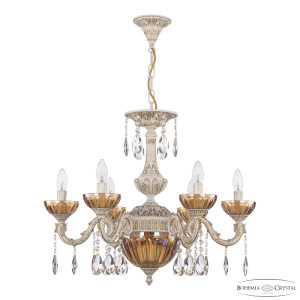 Подвесная люстра Bohemia Ivele Crystal AL79101P/6/175 A WMG P Shampan/M-1H