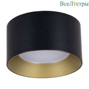 Накладной светильник (GX53, GU10, MR16, LED) Reluce 53060-9.5-001LD GX53 BK+GD