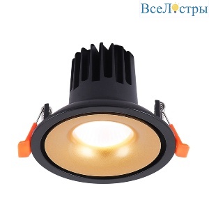Встраиваемый светильник Crystal Lux CLT 005C98 BL-GO 4000K