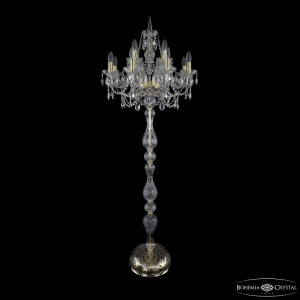 Торшер Bohemia Ivele Crystal 1411T1/8+4/195-170 G