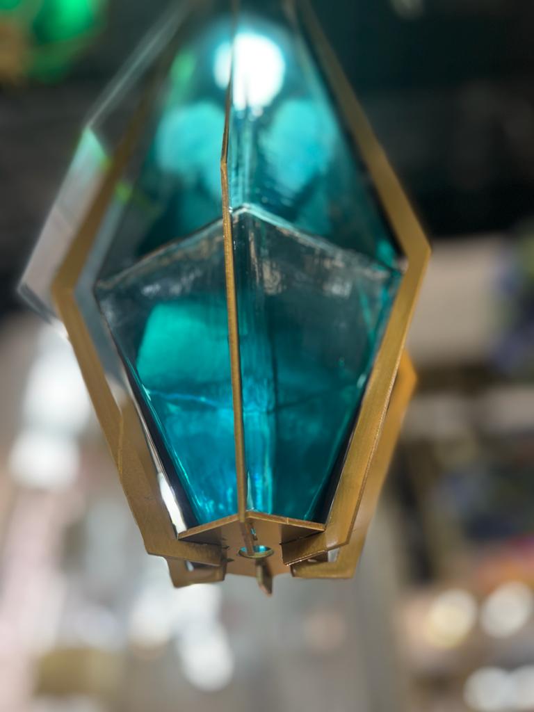подвесной светильник indigo vista 11012/1p blue v000136