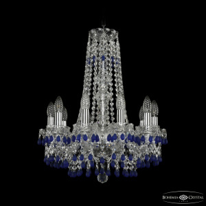 Подвесная люстра Bohemia Ivele Crystal 1410/10/160/h-60 Ni V3001