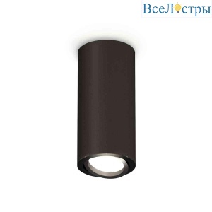 Комплект накладного светильника Ambrella light Techno Spot XS7443002 SBK/PBK черный песок/черный полированный (C7443, N7002)