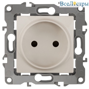 Розетка Эра 12-2005-02  2P, 16A-250В, IP20, без м.лапок