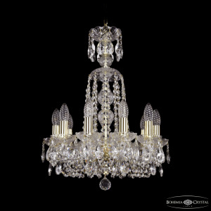 Подвесная люстра Bohemia Ivele Crystal 1402/10/141/XL-58 G