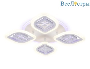 Потолочная светодиодная люстра Ambrella Light Acrylica Ice FA280