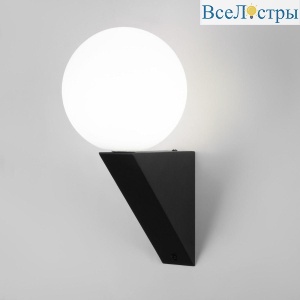 Уличный настенный светильник Elektrostandard Gravity 35003/U черный a062886