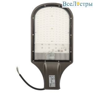 Уличный светодиодный светильник консольный Uniel ULV-R22H-100W/6500K IP65 GREY UL-00009441