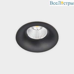 Встраиваемый светодиодный светильник Italline IT06-6016 black 4000K