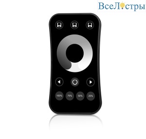 Пульт Arlight SMART-801-52-1G-3SC-DIM Black (3V, 2.4G) (IARL, IP20 Пластик) 061096