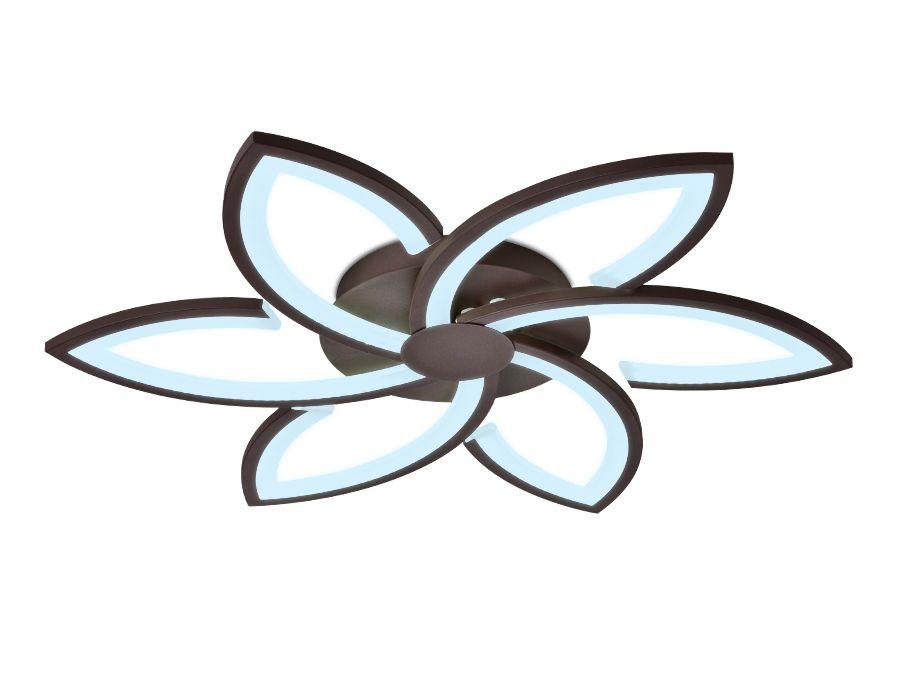 потолочная светодиодная люстра ambrella light acrylica original fa447