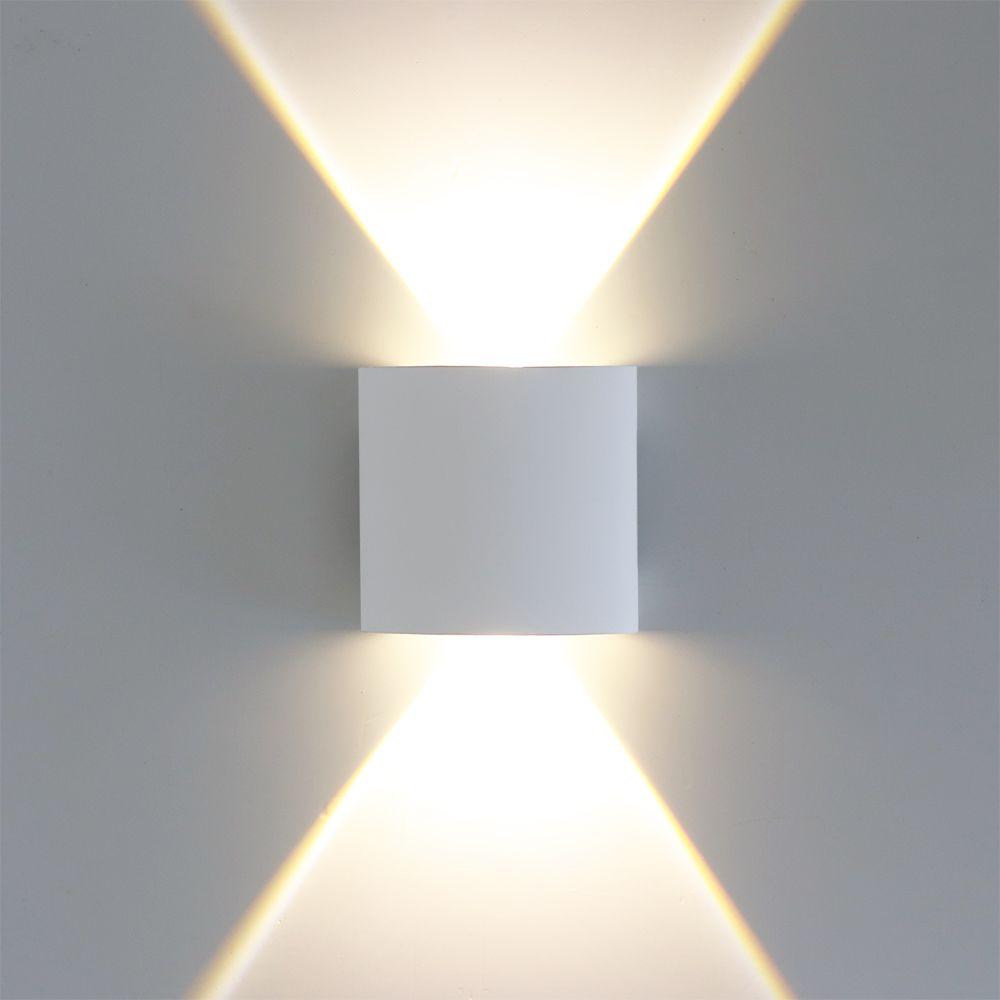 уличный настенный светодиодный светильник arte lamp bosto a3122al-2wh